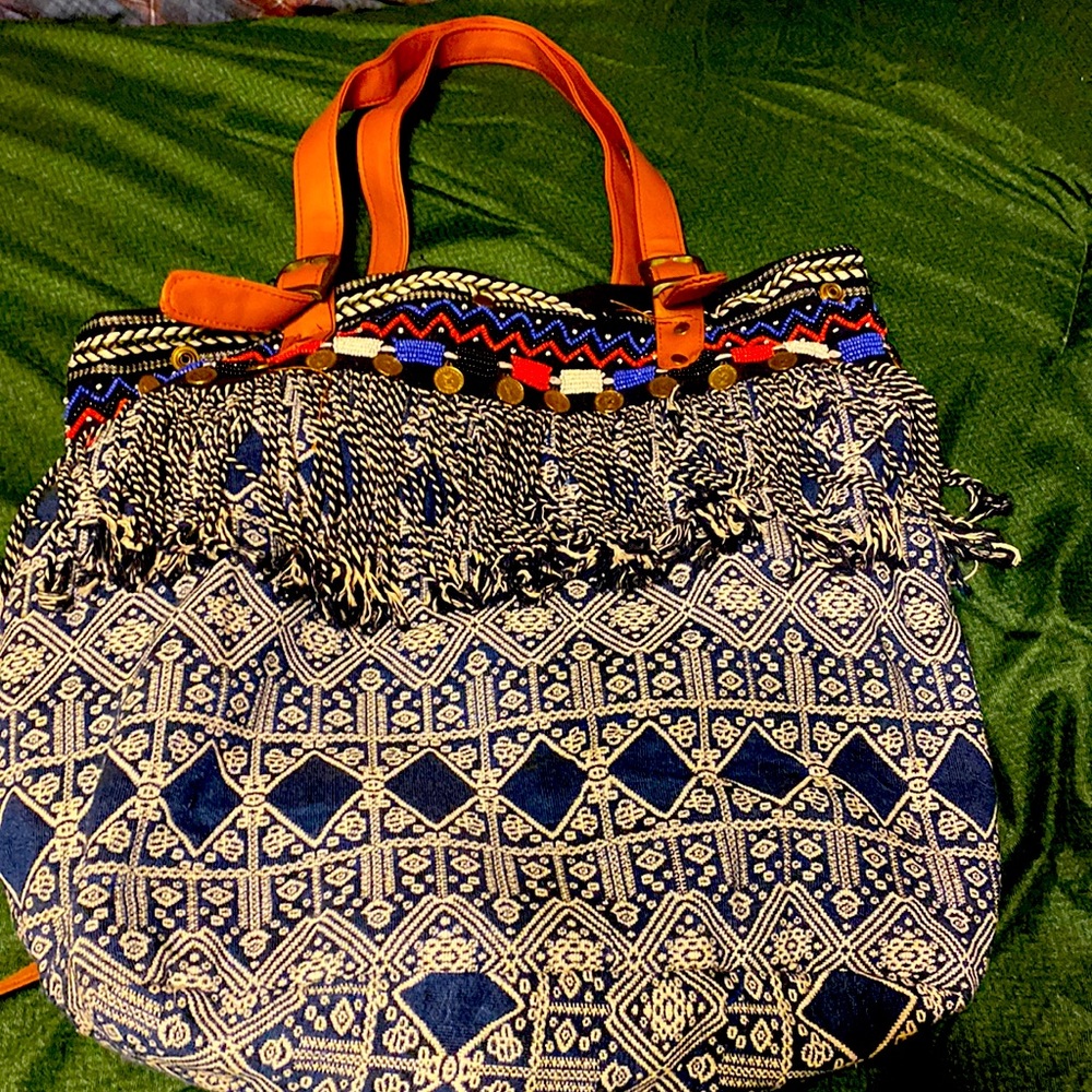 Large cloth canvas tote